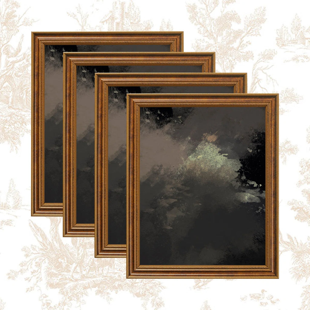 Hestia Wood Beaded Picture Frame - Set of 4 (Set of 4)