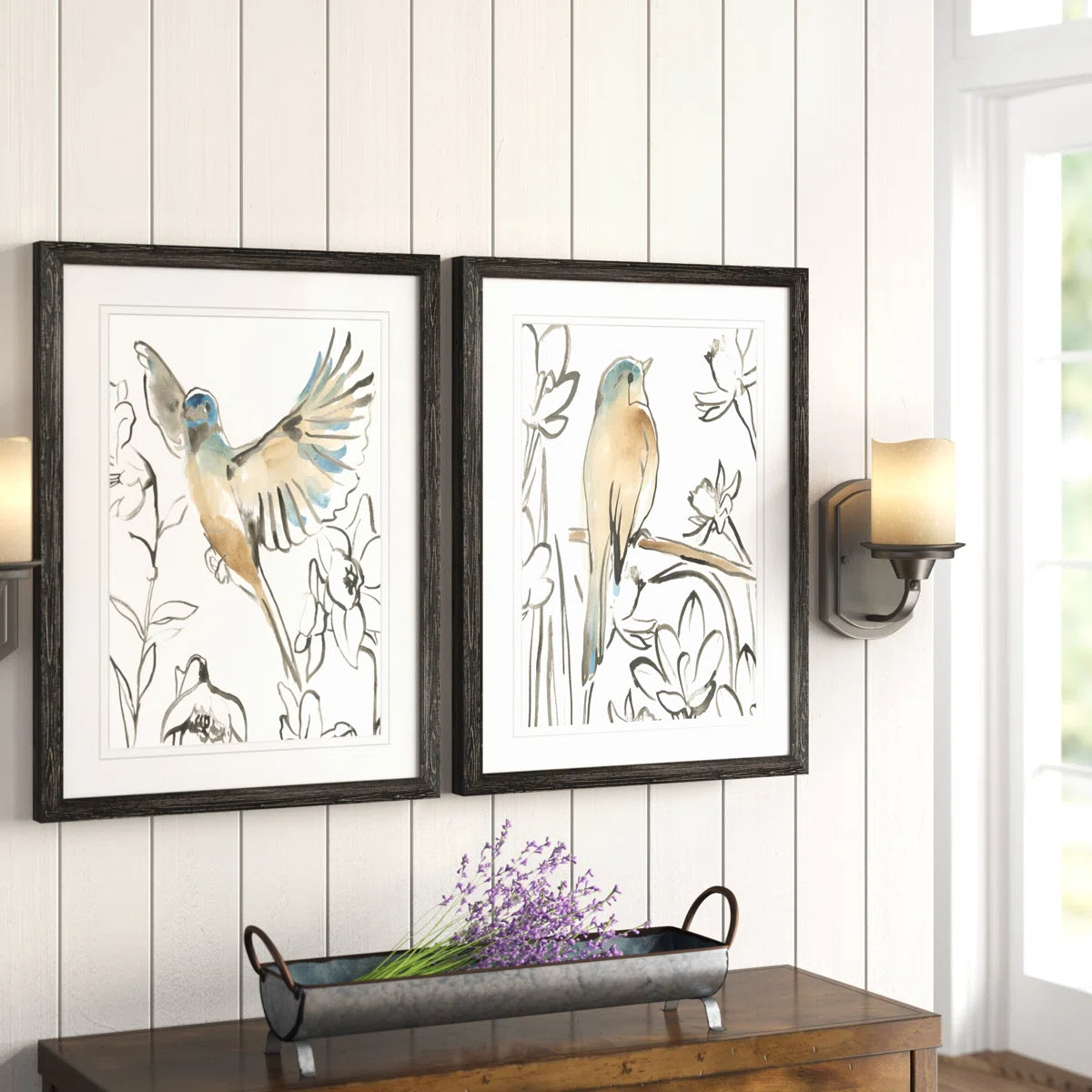 " Songbird Meadow III " by Vincent Van Gogh 2 - Pieces