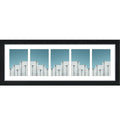 Black Matte Picture Frame with Mat