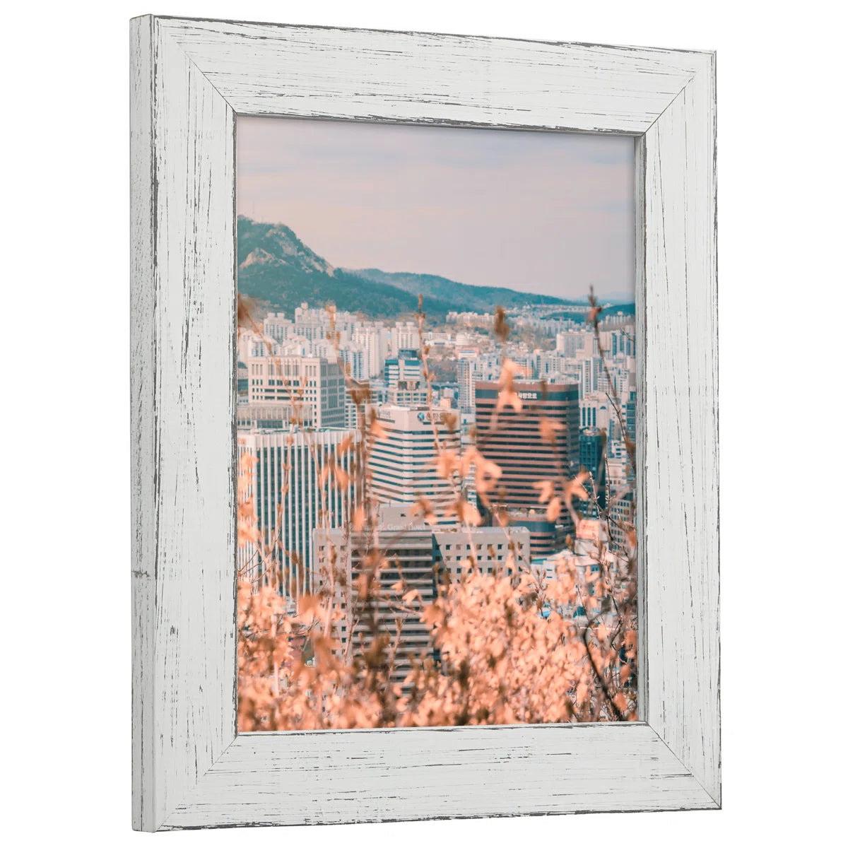 Montreuil White Solid Wood Matte Picture Frame