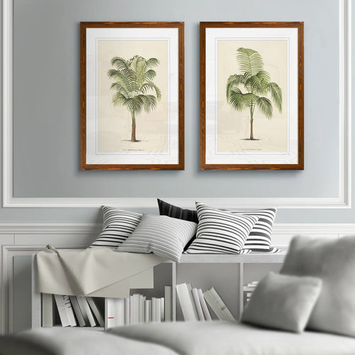 " Les Palmiers I " by Vincent Van Gogh 2 - Pieces