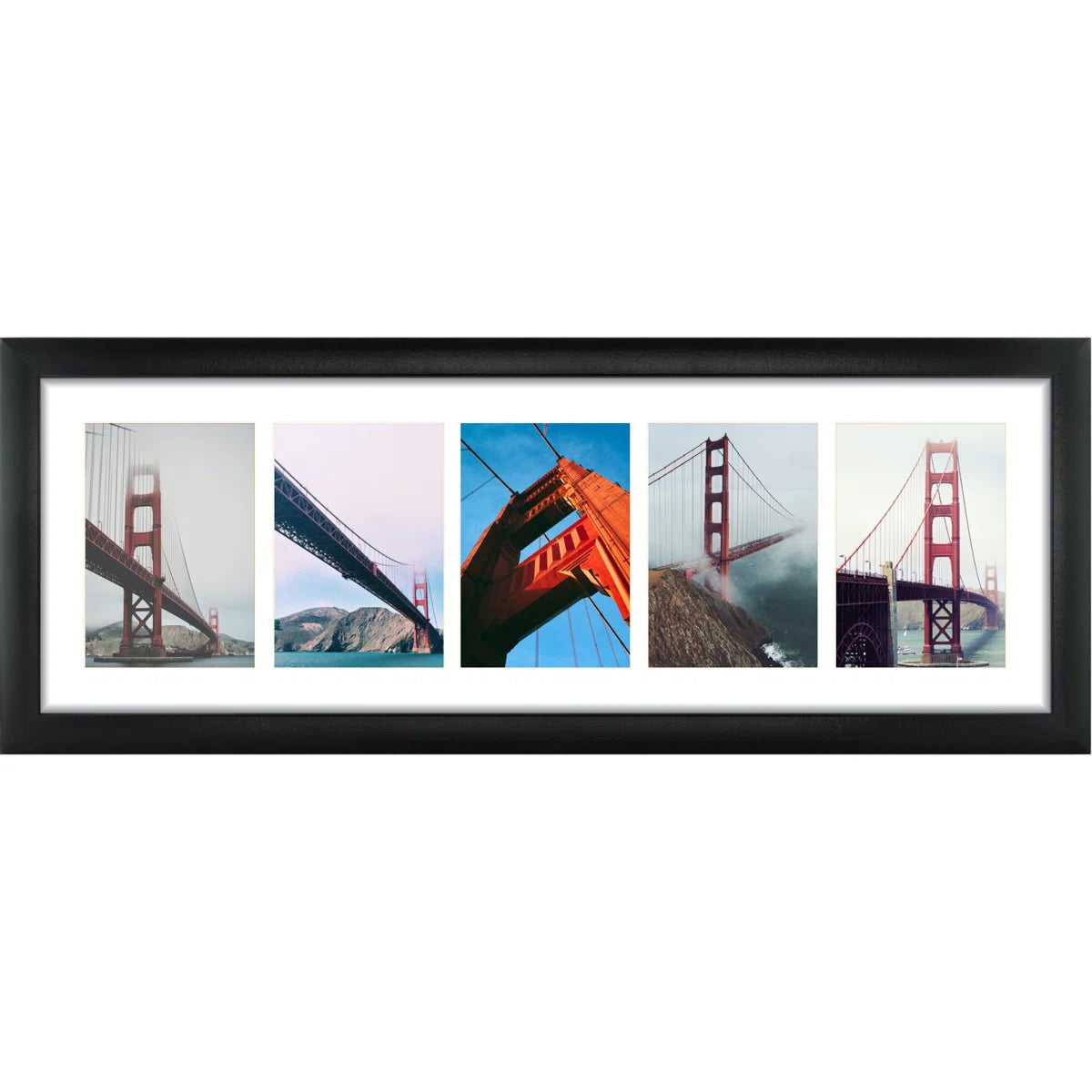 Black Matte Picture Frame with Mat