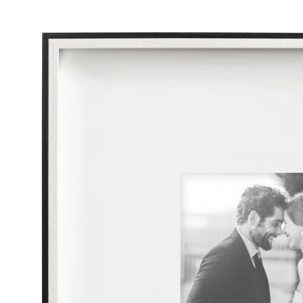 Develin Matte Plastic Single Picture Frame Set (Set of 3)