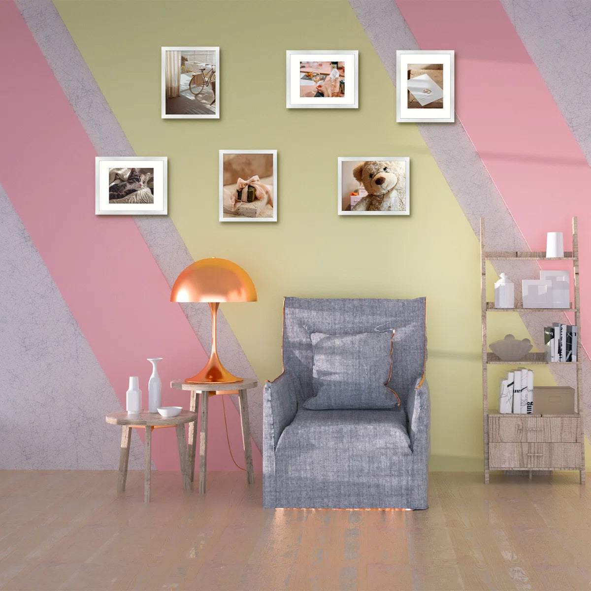 Dreketi Picture Frame Set Gallery Wall with Plexiglass (Set of 6)